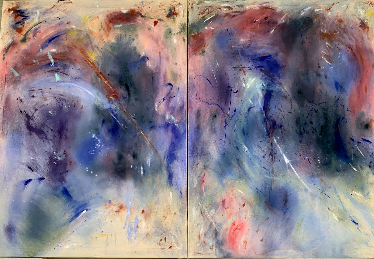 The Magic of Summer / 2 panels